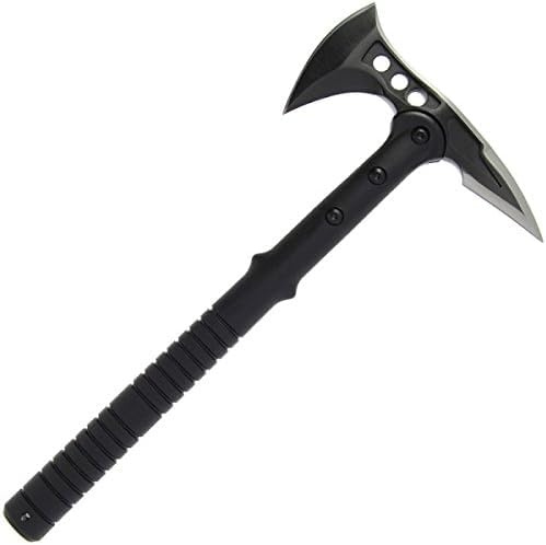 Tactical Tomahawk-Design AXT schwarz MIT KOPFTASCHE Rettungsaxt Camping Axt Beil Maq2083