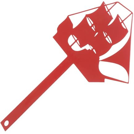 BESPORTBLE Adornos De Hierro Para Buzón Bandera De Decorativa Kit De Montaje Incluido