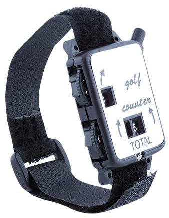 Golf Manual Marker | Golf Running Counter Golf Score Counter Watch with Manual Wristband,Golf Shot Counter Watch, Golf Counter for Sports Coaches