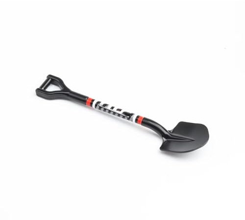 Pour Axial Pour SCX10 90046 Pour Traxxas Pour TRX4 D90 Pour Redcat 1/10 1/18 1/24 Décoration Métal Pour Mini Pelle Pièces D'ambiance Pièces Mise Sur Chenilles RC Parti RC(Black)