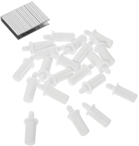 Ciieeo 40 Pièces Kit de Réparation pour Volets Bois Agrafes et Piquets Acier Inoxydable pour Réparation de Lames Fixation et Facile Accessoires de Remplacement pour Volets Bois