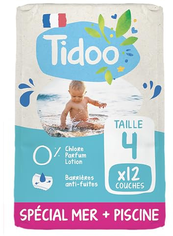 Tidoo Swimmers 503990 - Pannolini da bagno T4, 8 15 kg, unisex