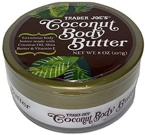 Trader Joe's kokosnöt kroppssmör 8 oz