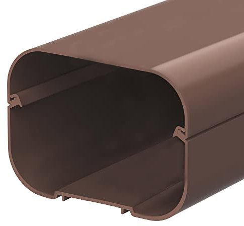 Kabelkanal/Kanal T 100 EXC 2 Meter Lang braun für Leitung Klimaanlage oder Netzwerkkabel etc.