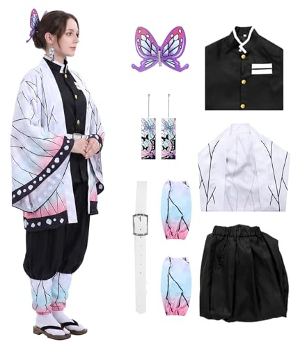 Alaiyaky Black Cosplay Costume, Anime Cosplay Halloween Party Costumes for Women (Small, Cosplay4)