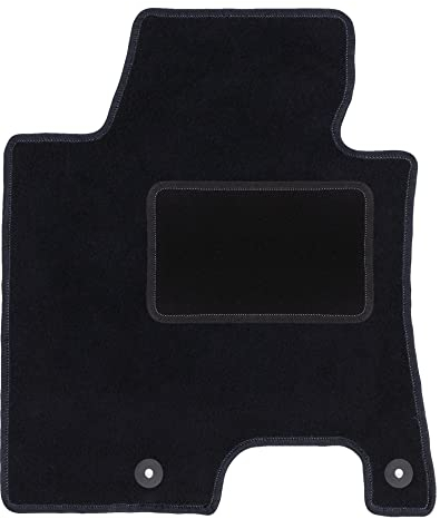 Wielganizator Automatte – Passend für Hyundai i30 II Schrägheck, Kombi 2011-2017 – Velours – Autozubehör - Auto Fußmatten – Fußmatte Auto – 1-teilig - schwarz
