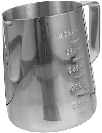 Cabilock bricco per schiumare il latte tazze cappuccino tazza cappuccino tazza da cappuccino misurini da cucina pentola a vapore tazza per schiumare a mano Montalatte palmare, D55Q236B66J2IXBI198