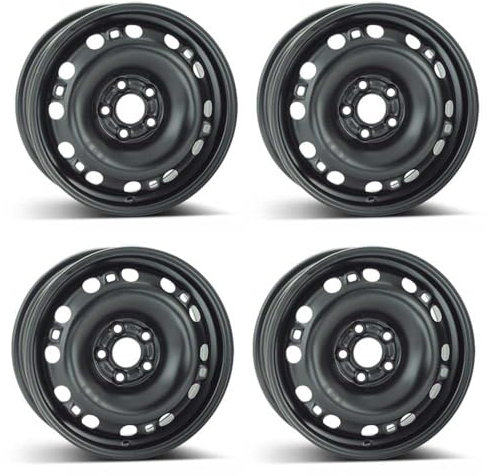 4x Alcar Stahlfelgen 4-7760 6.0Jx15 ET38 5x100 kompatibel mit Volkswagen Polo