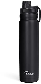 Borraccia Termica 750ml - Bottiglia di Acqua Termica in Acciaio Inox, Doppia Parete Isolata, Mantiene le bevande fredde per 16 ore e quelle calde per 10 ore. Leggero e Facile da Trasportare. Senza BPA