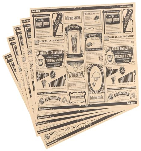 YILANJIN 200 Blätter Burger Papier, 25 * 25cm Wachspapier für Lebensmittel, Käsepapier, Antihaft Backpapier, Fettdichte Papierblätter, Einschlagpapier für Burger, Butterbrot, Pommes, Käse, Sandwiches