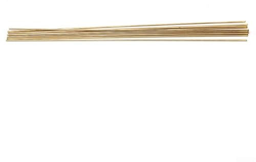10PCS Brass Welding Rods for Copper Iron Welding, Low Temperature Brazing Rods, 1 6mm x 250mm