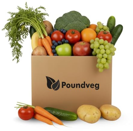 Pound Veg Fresh Vegetable Box (Everyday Fresh Fruit & Veg Box)