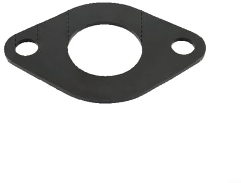 NINMORTH Circultor Pump Flange Rubber Gasket for Valve Pipeline for 519601 UP Series Cast Iron Flange Kit, Black 103.7x68.3mm, 4-Pack(4PCS)