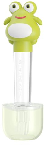 Distributeur de médicaments bucco-dentaires en forme de grenouille pour | bébé – Tétine en silicone anti-étouffement | Compte-gouttes sûr pour les nourrissons et les tout-petits