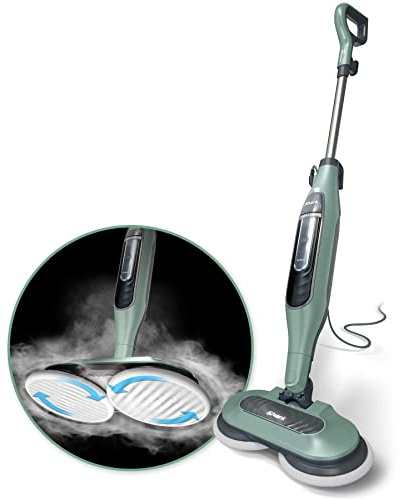 Shark S7000AMZ Steam & Scrub All-in-One Scrubbing and Sanitizing Hard Floor Steam Mop, Pure Water (Renewed)