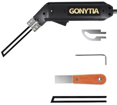 Gonytia Hot Knife Foam Cutter Rope Cutter Fabric Cutter Pro Electric Hot Knife Heat Sealer Cutting Tool kit with 2 Blades & Accessories