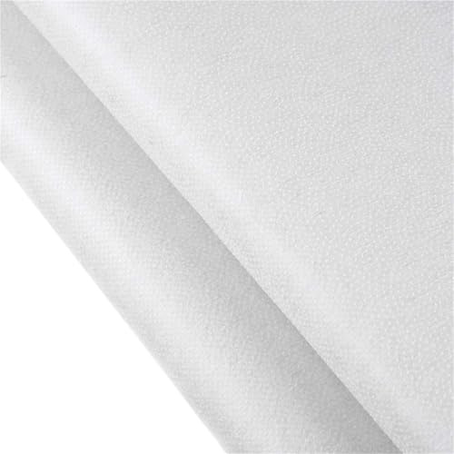 JHSDHYD Volymfleece varmt självhäftande lapptäckestyg, 200 g, ensidigt tyg, bomullsvadd, kräm, inläggfyllmedel, gör-det-själv-pysseltillbehör, 50 x 100 cm för sömnad