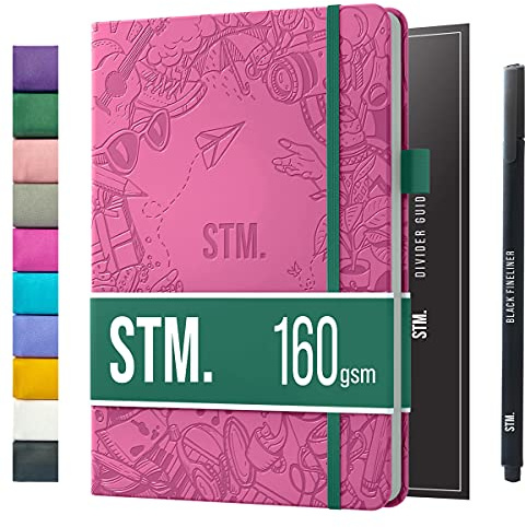 Bullet Journal Puntinato | Quaderno Puntinato A5 | Dotted journal notebook | Taccuino puntinato, Quaderno Puntini | Copertina Rigida | Pelle vegan | Scribbles That Matter | Carta spessa 160gsm