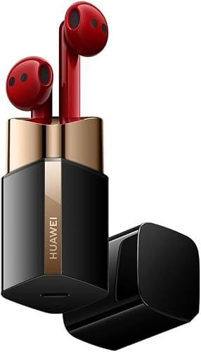 HUAWEI FreeBuds - Lápiz Labial Bluetooth con ANC 2.0, Caja de Carga con Cable de Acero Inoxidable, Auriculares de Triple Micrófono de Sonido de Alta Resolución