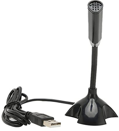 VBESTLIFE Kondensatormikrofon, Professionelles Omnidirektionales Desktop-USB-Mikrofon, Rauschunterdrückung, für Konferenzen, Aufnahmen, ASMR, Gesang, Sprache
