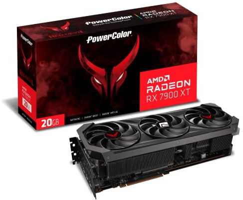 PowerColor Red Devil RX 7900 XT 20G-E/OC AMD Radeon RX 7900 XT 20 Go GDDR6