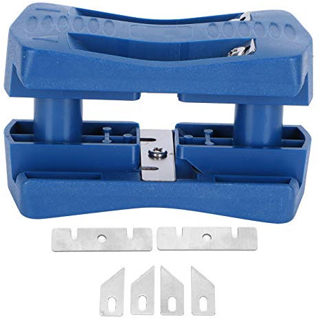Ausla Kantenschneider, Edge Trimmer Edge PVC Band Cutter für Furnier, PVC, Plasti und andere Umleimer, Materialstärke15-40 mm