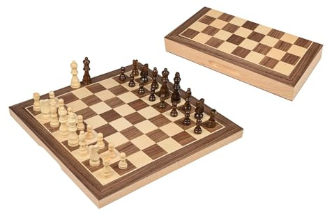 Philos 2616 - Schachkassette, Feld 40 mm, mit zusätzlichem Damenpaar