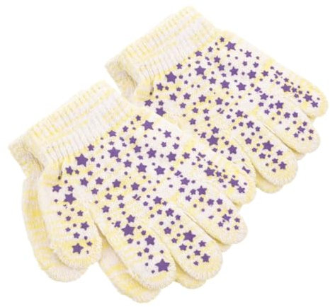 DOITOOL 2 Paare Kinderhandschuhe gartenhandschuhe Tauchhandschuhe Gartenhandschuhe groß Schnitthandschuhe gärtner Handschuhe Schutzhandschuhe für Arbeiter Stoff