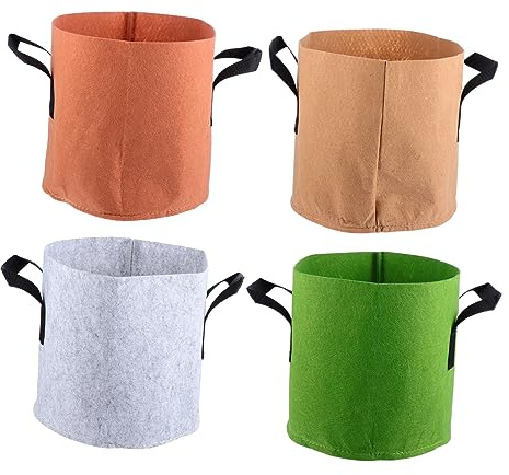 Toddmomy 4piezas Bolsa De para Plantas para Jardinería Almacenamiento Fácil De Plegar