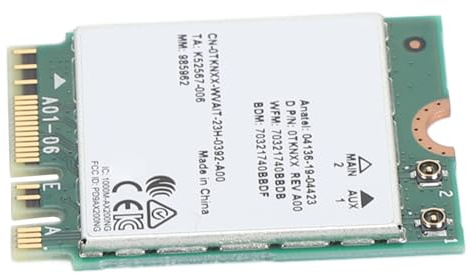 SENECESLI Dualband-WiFi6-Netzwerkkarte mit MU-MIMO-Technologie, Reibungslose Multitasking-Wireless-Karte für Laptop, Verbesserte WLAN-Leistung für 11