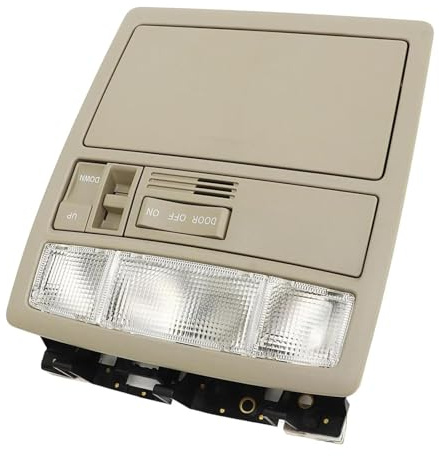 QMTVFSRH Lampe Lecture Dôme Voiture Pour Toyota Pour Camry 2007-2011 63650 33270 E0 Console Pavillon Dôme Lampe Lecture Carte Lunettes Soleil Assemblage Intérieur