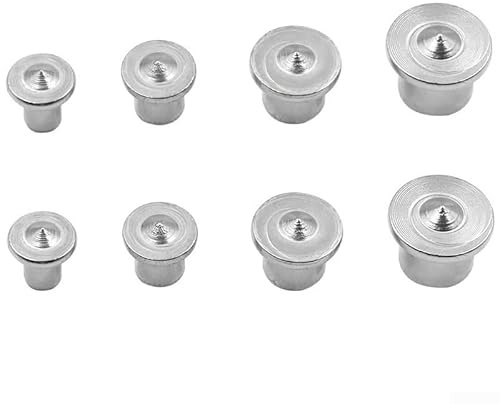 Holzdübel-Markierer, 10 Stück, Stahl-Set für präzise Lochposition (12 mm)