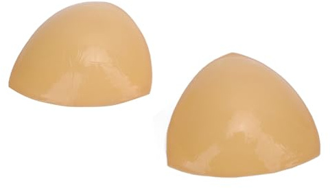 Dioche Sticky BH-kuddar Dubbelsidiga Halkfria Självhäftande Silikon BH-inlägg för Bikinis och Axelbandslösa Klänningar Hjärtformade