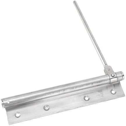 RIZGHWOY Cierrapuertas Inoxidable Resorte Hidráulico Cierre Automático Ajustable para Puerta Doméstica tamaño 195 X 4 Cm