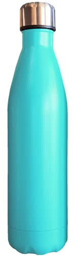 Mabouteille - Bottiglia termica isoterma da 750 ml in acciaio inossidabile - Isolamento a doppia parete - Borraccia personalizzabile con incisione - PERSONALIZZABILE - Blu