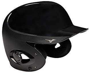 Mizuno MVP Series Solid Youth Batting Helmet , Youth OSFM, Black