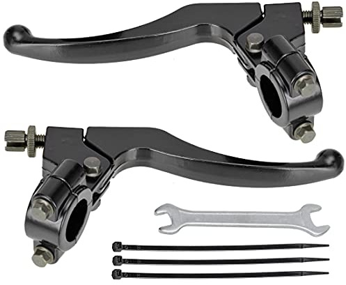 FVRITO 7/8 22mm Universal Clutch Brake Handle Levers Perch for CRF50 CRF70 CRF80 CRF100 CRF150 XR50 XR80 XR100 ATC 200m Pit Dirt Bike Motor Motocross Motorcycle Baja Mini Bike MB200 Left and Right
