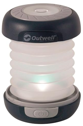 Outwell Pegasus Faltbare Lampe, wiederaufladbar, für Erwachsene, Unisex, Grau, Einheitsgröße