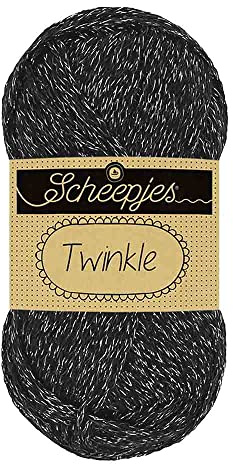 Scheepjes 1701-903 Twinkle Baumwolle Garn, Polyester, 903, 1x50g