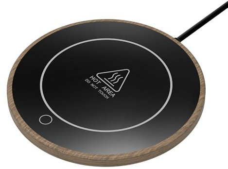 Scaldatazze per caffè con 2 impostazioni di temperatura Scaldatazze elettriche per l'ufficio e la scrivania di casa