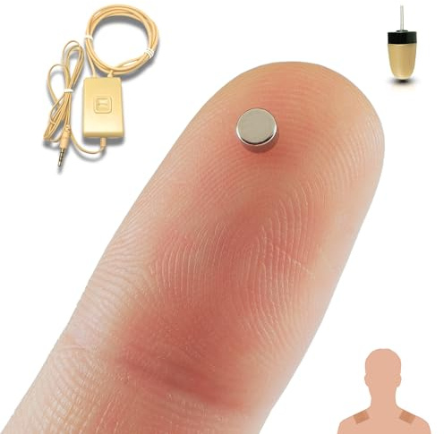 PingaOculto Oreillette Espion Ecouteur Mini Invisible Examen Nano Caché Telephone Microphone Bandes Adhésives - Casque sans Fil Discrete Ecoute Distance (Oreillette Espion Nano V3 + Vip Pro SuperMini)