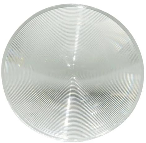 Prismen & Kaleidoskope Runde Acryl-Fresnel-Linsen mit 120 mm Durchmesser, optische, symmetrische, vergrößerte Linse mit feinem Gewinde, LED-Beleuchtungslinsen Optik-Kits für den naturwissenschaftliche