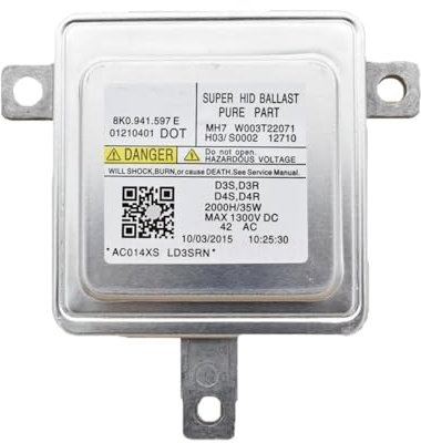 centralita xenon coche Para VW Para Passat B7 2013-2015 | 8K0941597E W003T22071 Xenon Balastro H-ID Faro Modulo Control