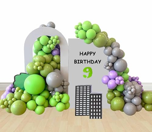 Geburtstag Green Luftballons Deko Kindergeburtstag Partei Luftballons Thema Geburtstagsfeier Dekoration