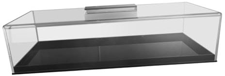 perfk Espositore per Pane Trasparente con Coperchio, Vassoio per Dolci in Acrilico, Porta Torte, per Biscotti Commerciali, Cupcake, Formaggio