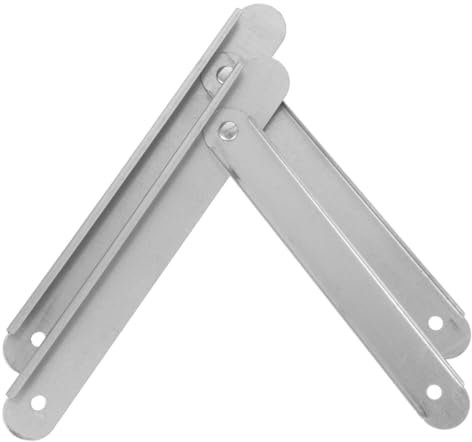 Housoutil Leiterzugstange Scharnier Aus Aluminiumlegierung Stabile Dachbodentreppenbefestigung Kompatibel Mit Klappbaren Haushaltsleitern Einfache Montage Langlebiges Leiterzubehör