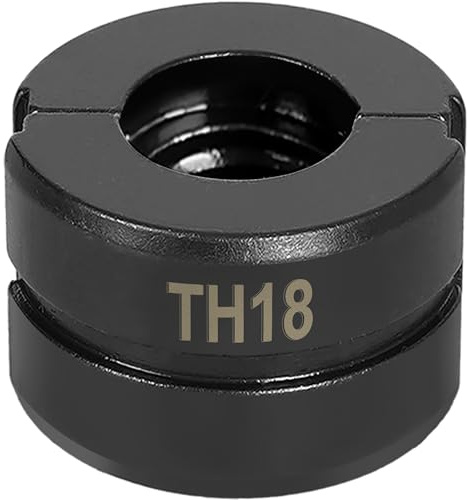 AMZCNC Mâchoire de sertissage TH18 - Profil TH - Pour mâchoires de sertissage de 18 mm - Convient pour pinces à sertir manuelles et mâchoires interchangeables - Raccords de tubes composites