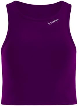 Winshape funktionellt ljus och mjuk beskuren linne AET135LS, ultramjuk stil, fitness fritid yoga pilates