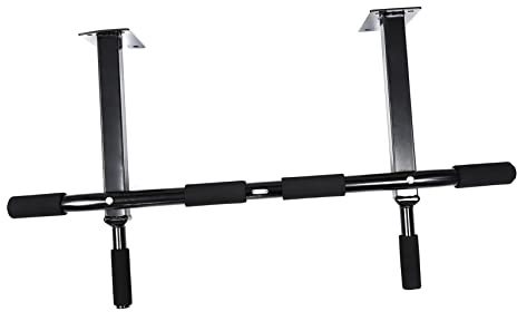 TOYZFRIENDY Adjustable Pull Up Bar for Home and Door Frame Fitness Wall Mounted Chin Up Station with High Density Non Slip Grip Convenient Strength Training Equipment