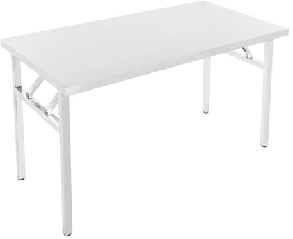 YISSALE Klapptisch aus Edelstahl, 120x60x75cm Küchentisch, Klappbarer Arbeitstisch Edelstahltisch, Campingtisch für Küche, Waschküche, Garage, Lagerraum, Wartungsraum